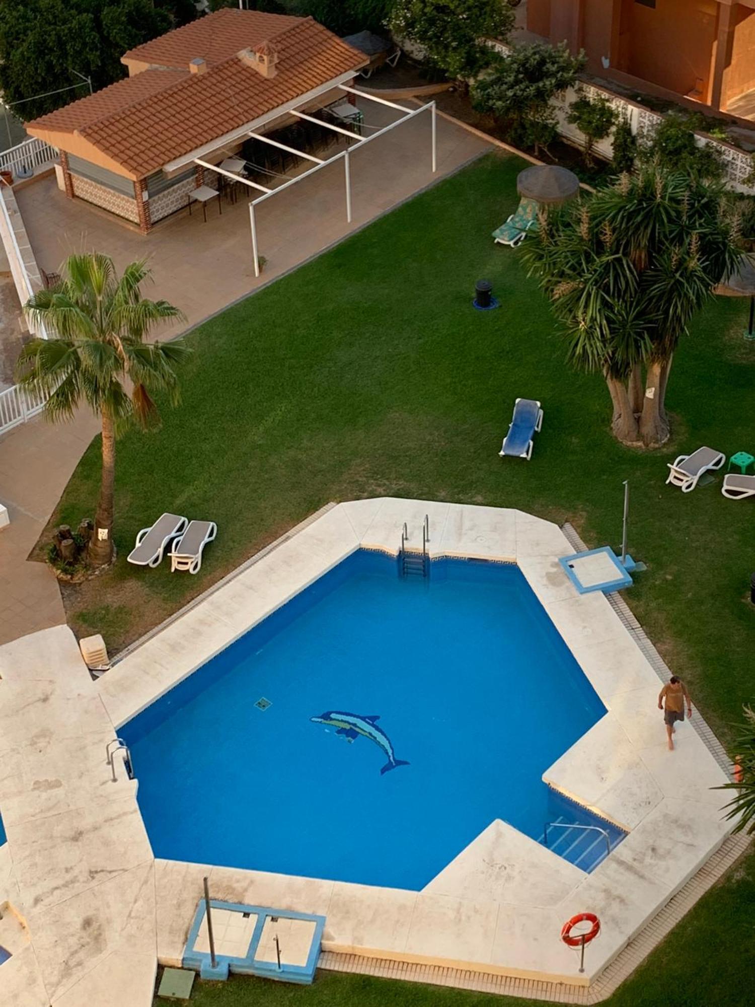 Bright Studio Apt. With Sea View And Pool Torremolinos Dış mekan fotoğraf